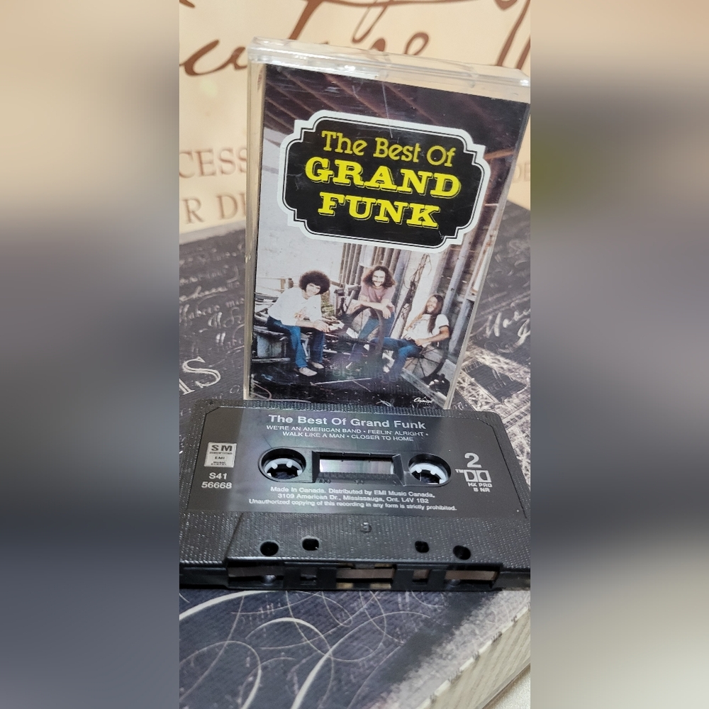 Grand Funk Cassette Tape